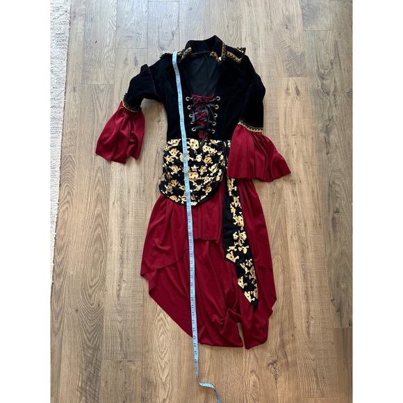 Vtg Leg Avenue Womens Pirate Captain Dress Sexy Halloween Small - Picture 5 of 6